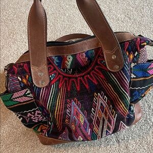 Colorful Patterned Tote Bag